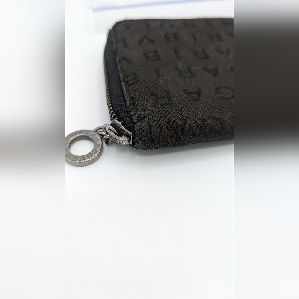 BVLGARI Canvas Printed Wallet - Picture 7 of 12
